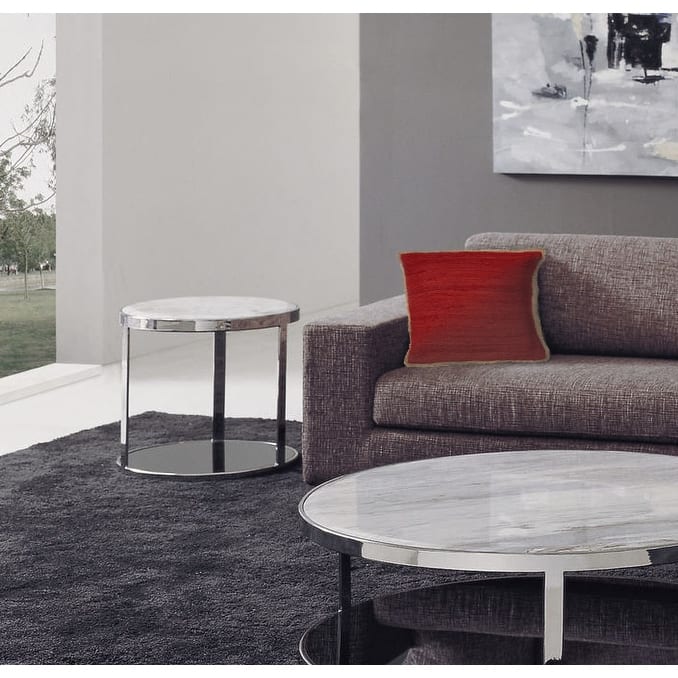 Sevita Solid Cardinal Red Jute Bordered Throw Pillow