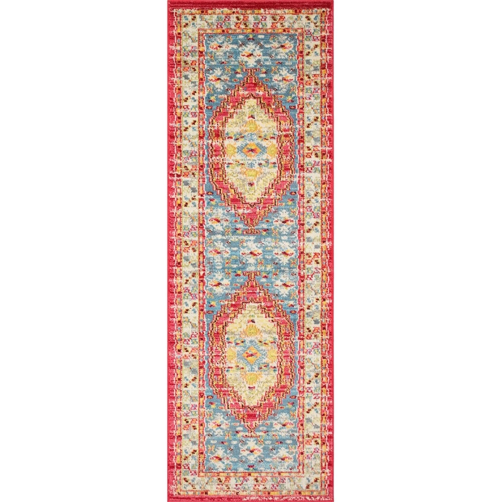 Noori Rug Sapphire Distressed Hester Rug