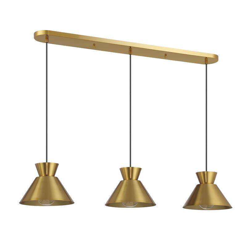 Bellevue SHCH70430 3 Light 40" Wide Linear Pendant