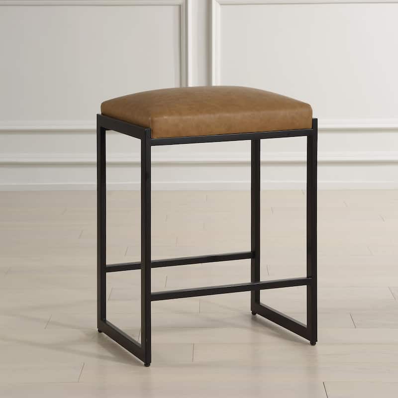 Uttermost 234-ATTICUS Atticus 18" Wide Iron Framed Polyester Counter