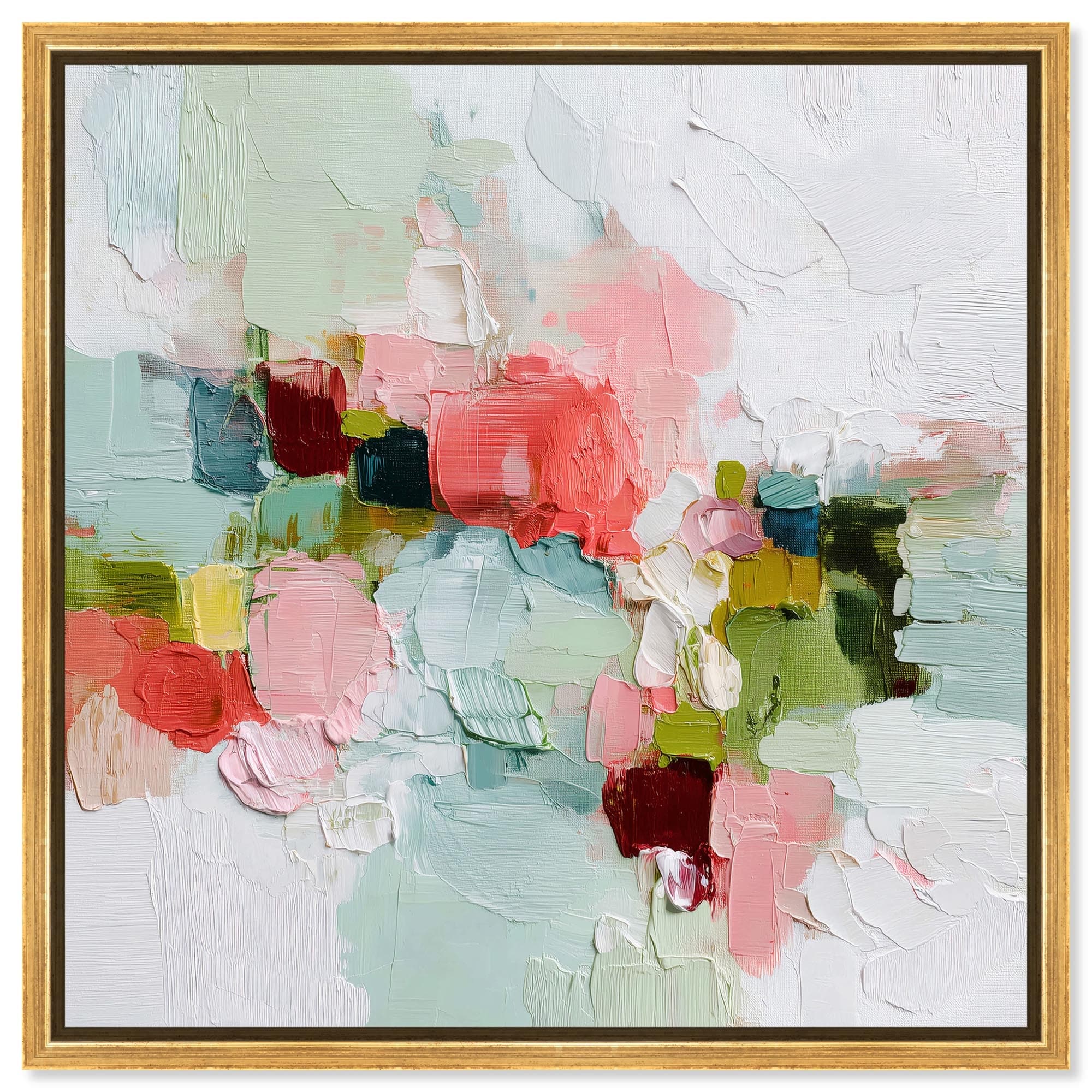 Joyful Mess IV Living Room Wall Art Canvas Print by Art Remedy