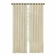 Achim Bedford Front Tab Window Curtain Panel - Bed Bath & Beyond - 36329598