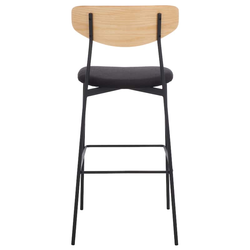 SAFAVIEH Whitney Bar Stool - 20.5" W x 20" L x 43" H - 21Wx20Dx43H