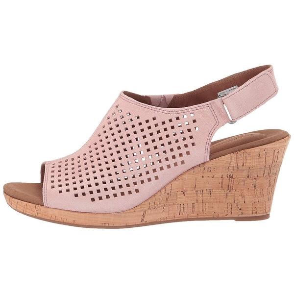 rockport women's briah perf sling wedge sandal