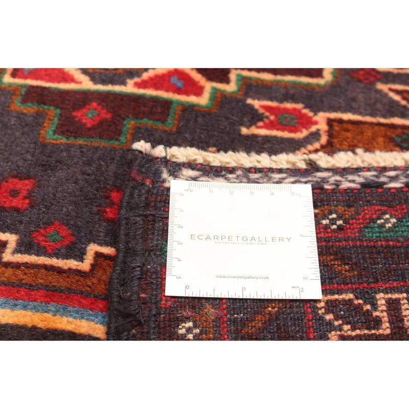 ECARPETGALLERY Hand-knotted Teimani Grey Wool Rug - 3'5 x 6'7