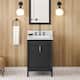 Option Black / White Carrara