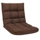 preview thumbnail 49 of 67, Costway Adjustable 14-Position Floor Chair Folding Lazy Gaming Sofa