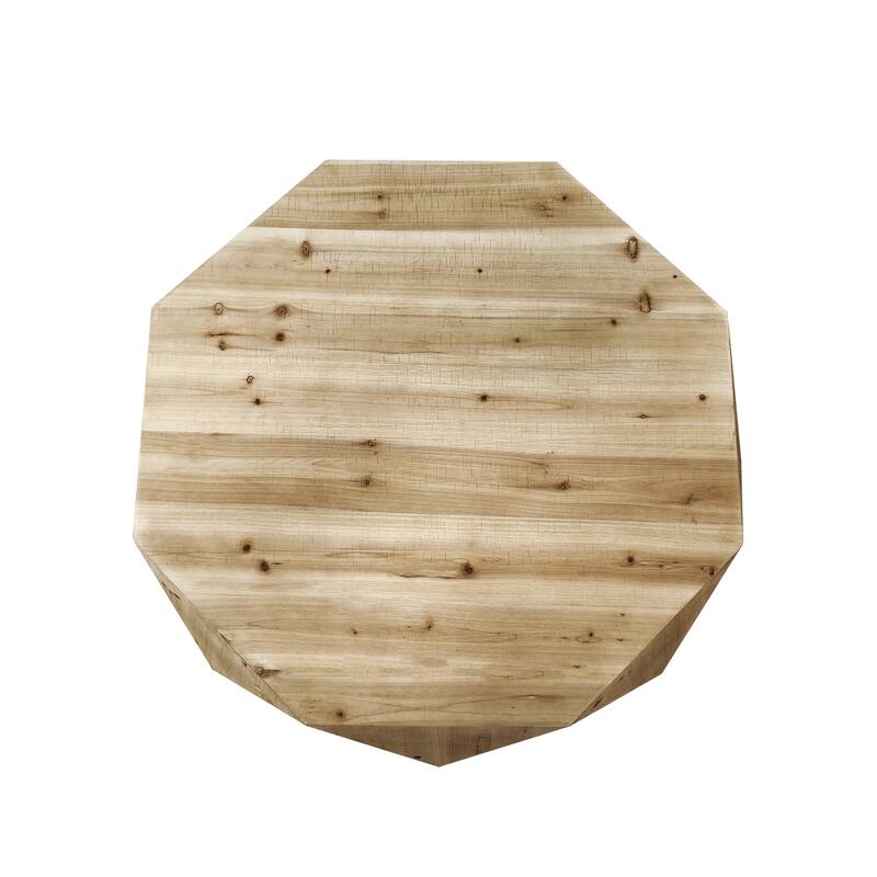 Three-dimensional Embossed Pattern Design American Retro Style Coffee Table