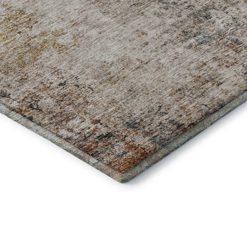 Premium Washable Super Soft Solid Abstract Mayfield Rug