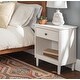 preview thumbnail 6 of 30, Walker Edison Bullrushes 1-drawer Solid Wood Nightstand