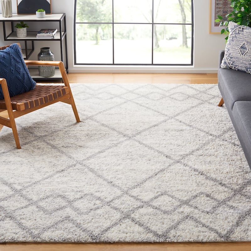 SAFAVIEH Berber Shag Guluzar Moroccan Boho 1.25-inch Rug