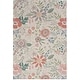 preview thumbnail 22 of 20, Nourison Washables Indoor Pink Floral Area Rug 4' x 6' - Multi - Rectangle