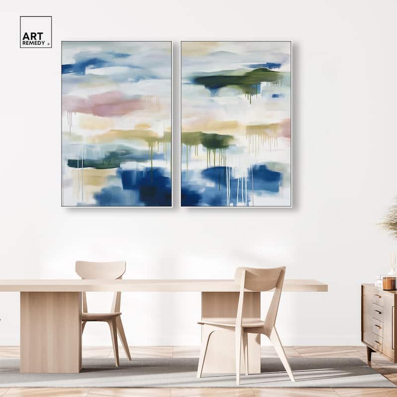 Kairos II Canvas Set of 2 by Art Remedy