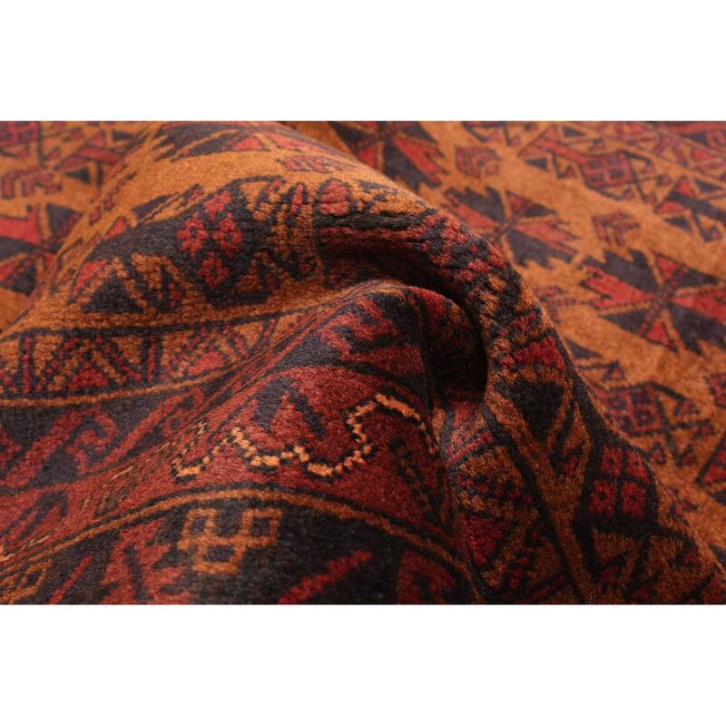 ECARPETGALLERY Hand-knotted Teimani Brown Wool Rug - 2'10 x 4'10