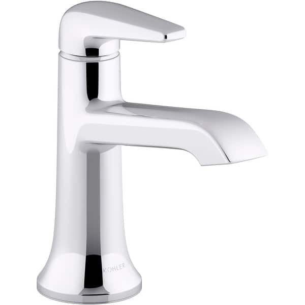 Shop Kohler K 22022 4 Tempered 1 2 Gpm Single Hole Bathroom Faucet With Overstock 25655452