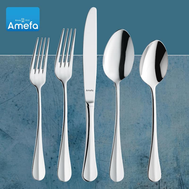 Amefa Baguette 20 Piece 18/10 Stainless Steel Flatware Set