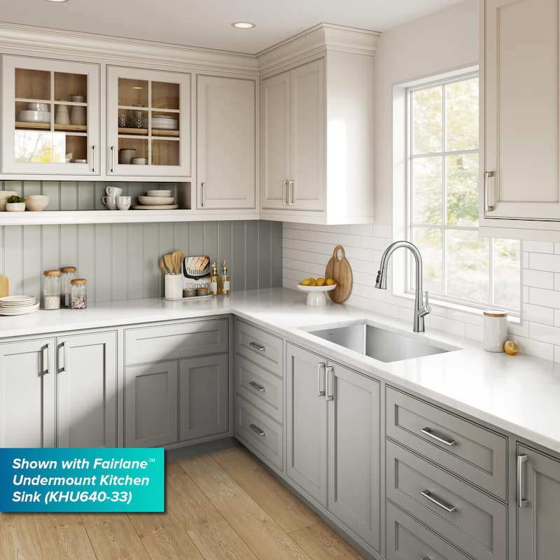 KRAUS Odelia 4-Function Single Handle Pull Down Kitchen Faucet