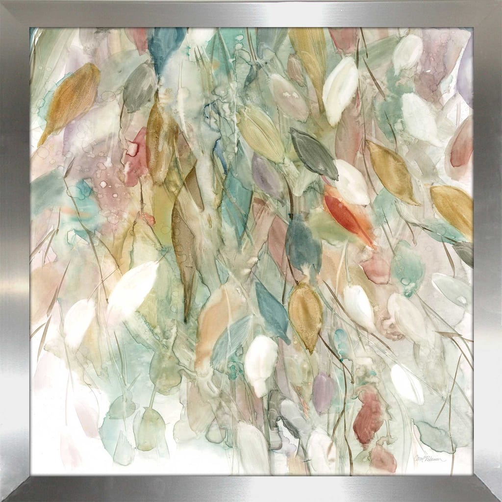 "Rainy Cascade I (Square)" by Carol Robinson Print on Acrylic