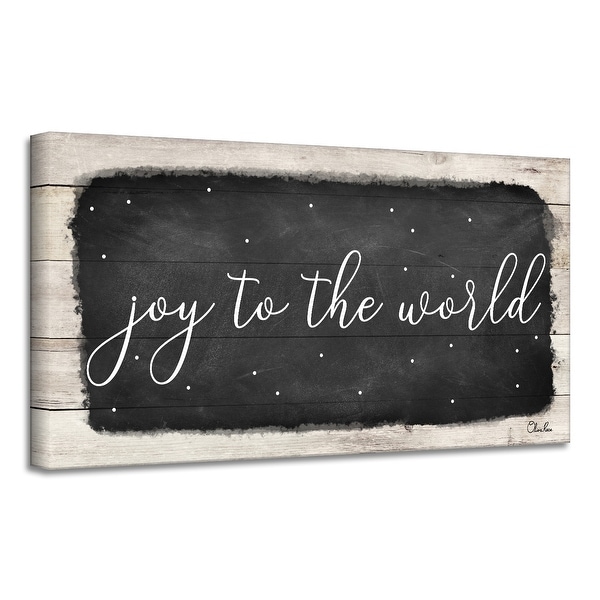 Ready2HangArt 'Joy to the World' Holiday Canvas Wall Art by Olivia Rose. Opens flyout.