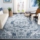 preview thumbnail 10 of 36, SAFAVIEH Oregon Megi Oriental Medallion Rug 3' x 5' - Navy/Ivory - Rectangle