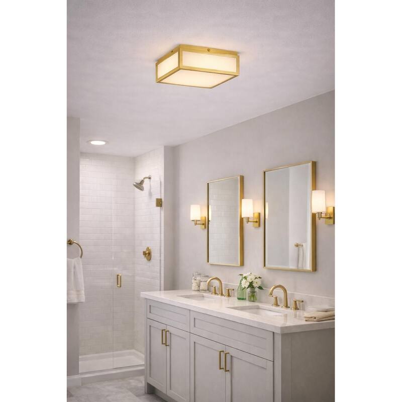 10-inches Integrated LED Flush Mount Light