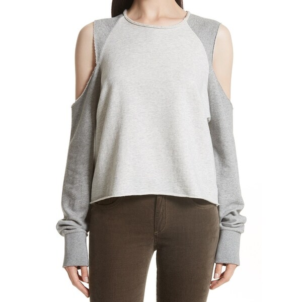 rag and bone cold shoulder sweater