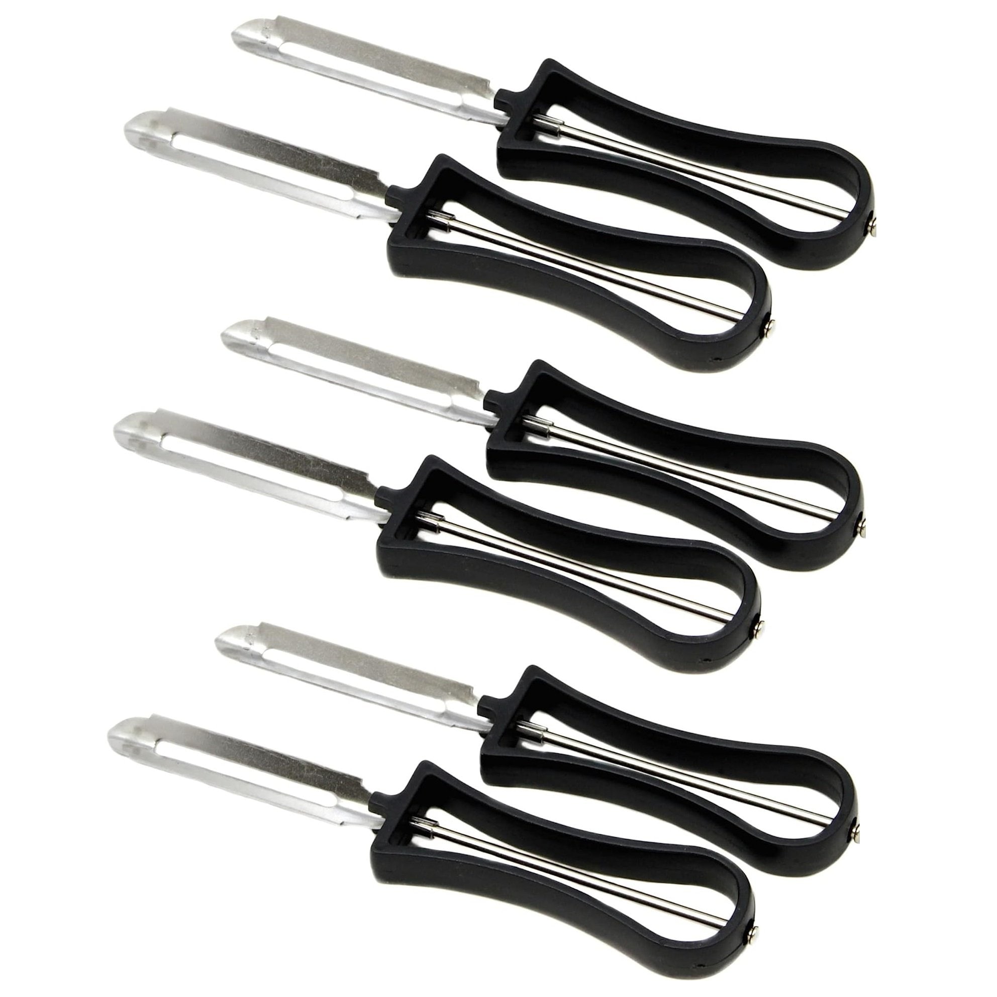 Chef Craft 2pc Classic Stainless Steel Blade Potato / Vegetable Peeler Set