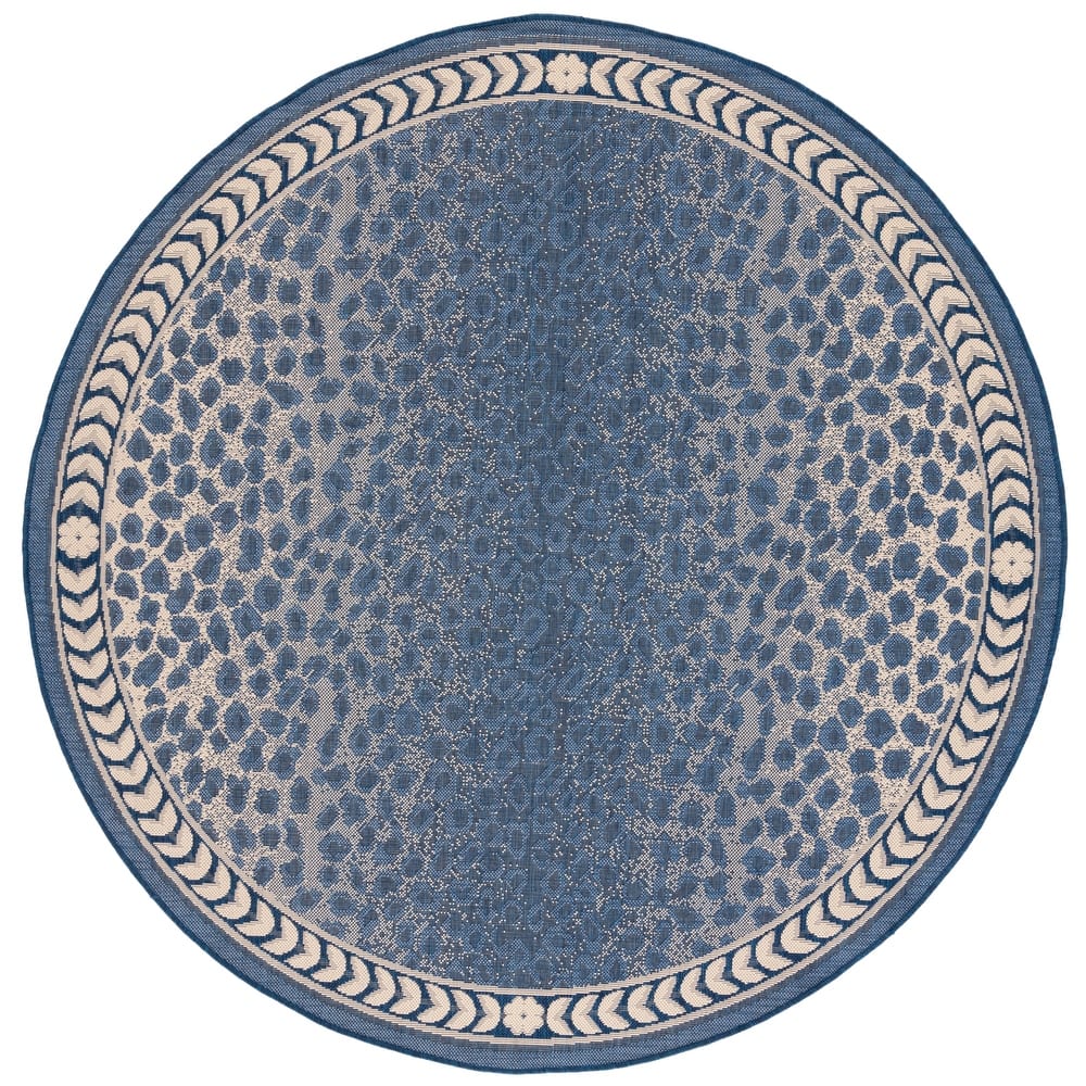 SAFAVIEH Courtyard Sanyi Indoor/ Outdoor Waterproof Patio Backyard Rug