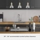 preview thumbnail 12 of 13, Hunter Van Nuys 3-Light Linear Cluster Pendant - Kitchen Island, Dining Room - Vintage, Industrial, Contemporary
