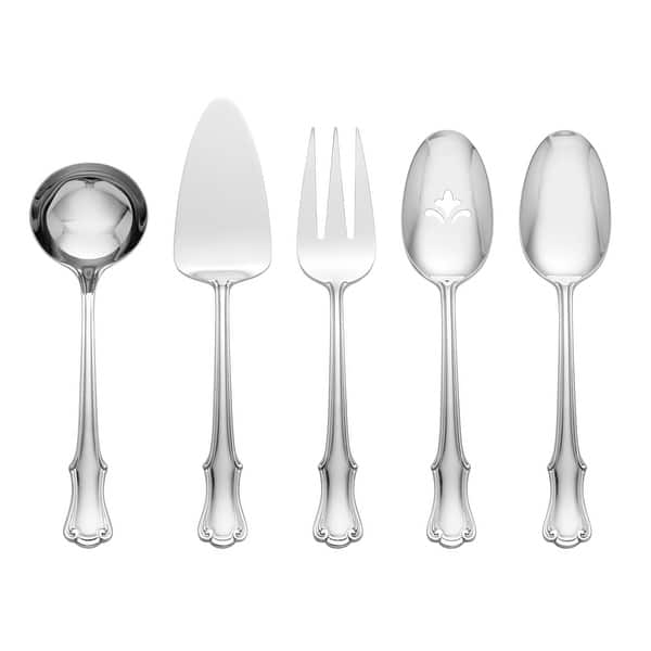 Oneida James Street Satin 5-Piece Hostess Set