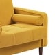 preview thumbnail 17 of 68, 2 Set Modern Wide Armchair Corduroy Accent Chairs
