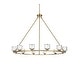 preview thumbnail 51 of 58, Colton Chandelier Satin Gold - 48"