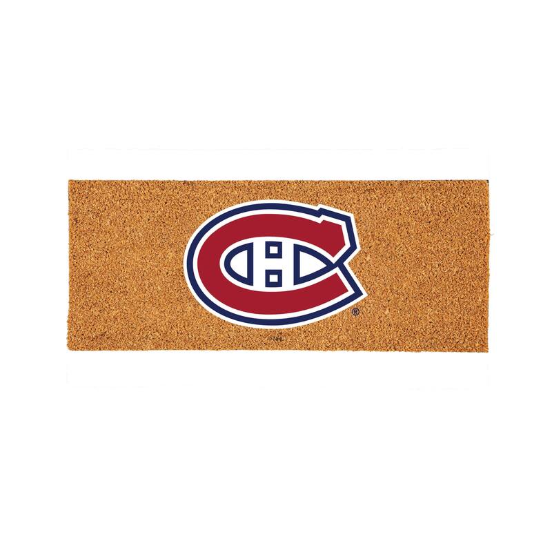 Montreal Canadiens Full Color Indoor/Outdoor Coir Mat