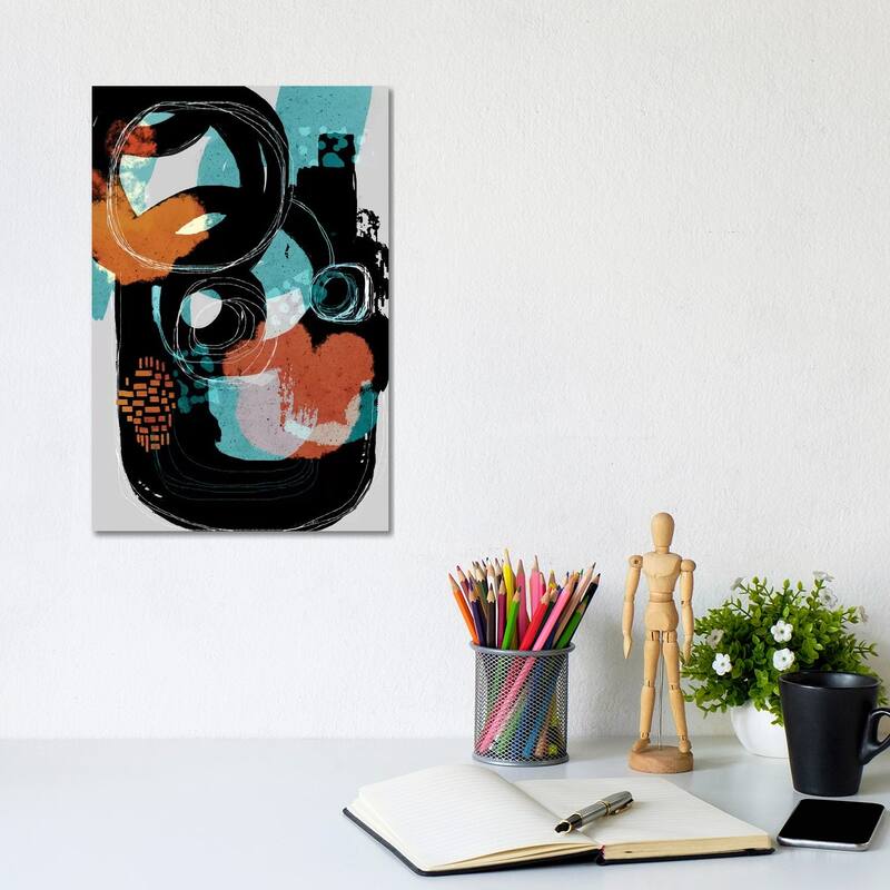 iCanvas "City Lights" by Soul Curry Art & Illustrations Canvas Print - 12x8x0.75