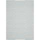 SAFAVIEH Handmade Flatweave Montauk Salinda Casual Cotton Rug - 6' x 6' Square - Ivory/Light Blue