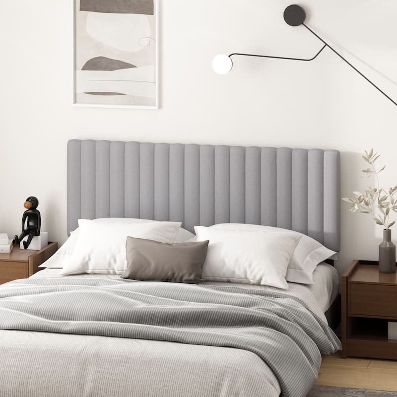 Furinno Roanne Upholstered Tufted Headboard