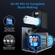preview thumbnail 5 of 3, Commercial Slushy Machine, 3Lx2Tank, Self-Cleaning, for Frozen Drinks, Snow Melting