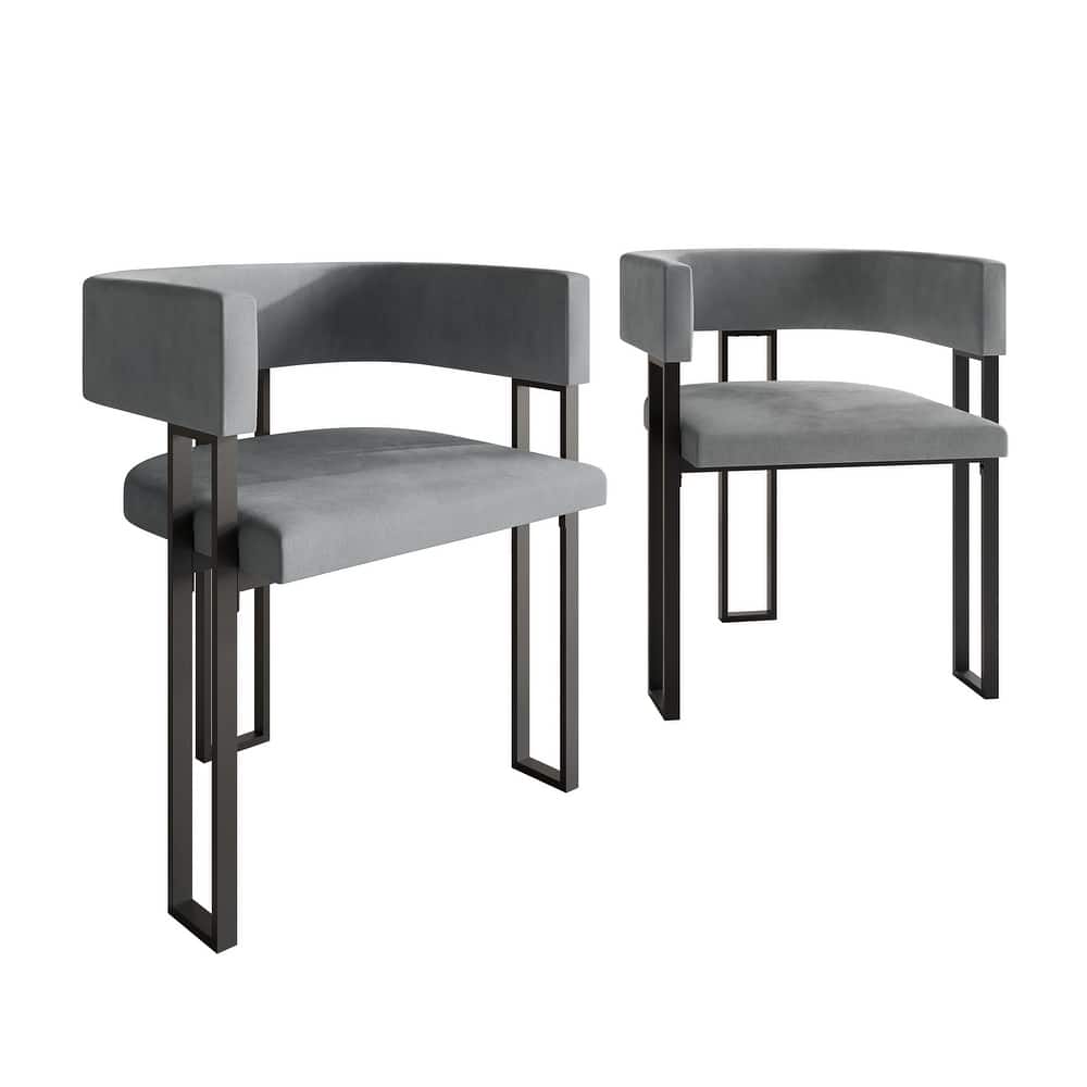 CraftPorch 2 Pieces Contemporary Dining Chair Set