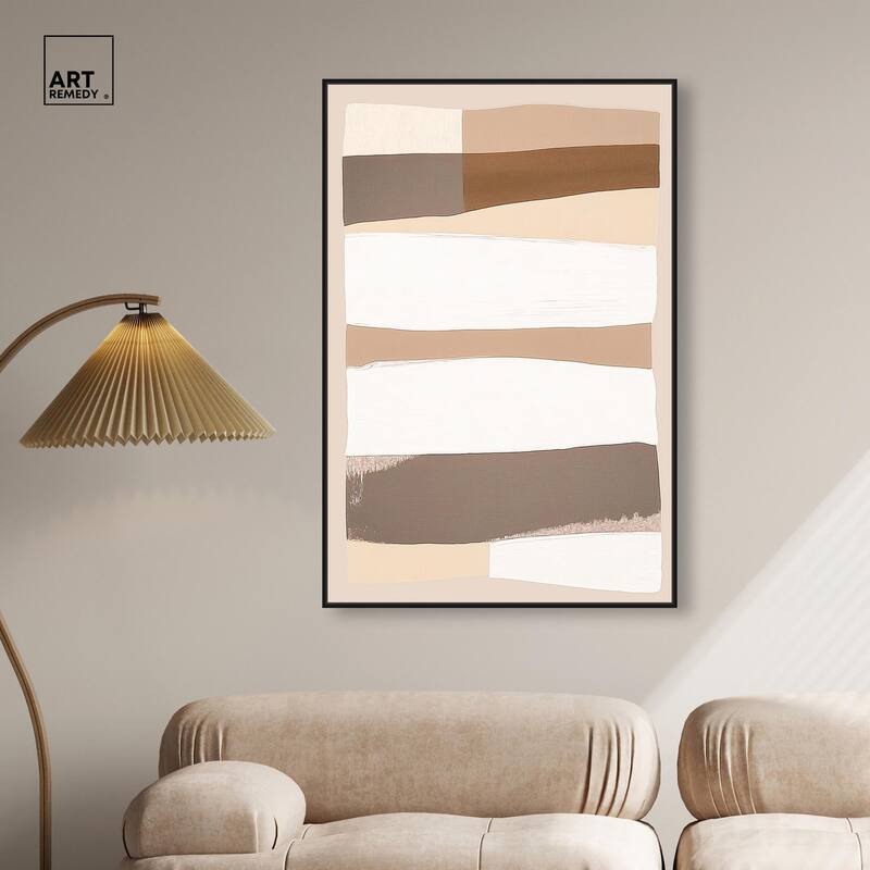 Linear Landscape I Canvas by Art Remedy