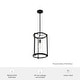 preview thumbnail 5 of 14, Hunter Astwood 1-Light Pendant - Kitchen Island, Dining Room, Entry - Art Deco, Contemporary, Clear Glass