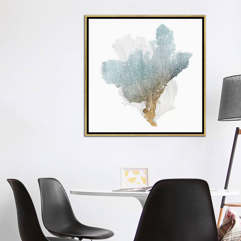 iCanvas "Delicate Coral III " by Isabelle Z Framed Canvas Print