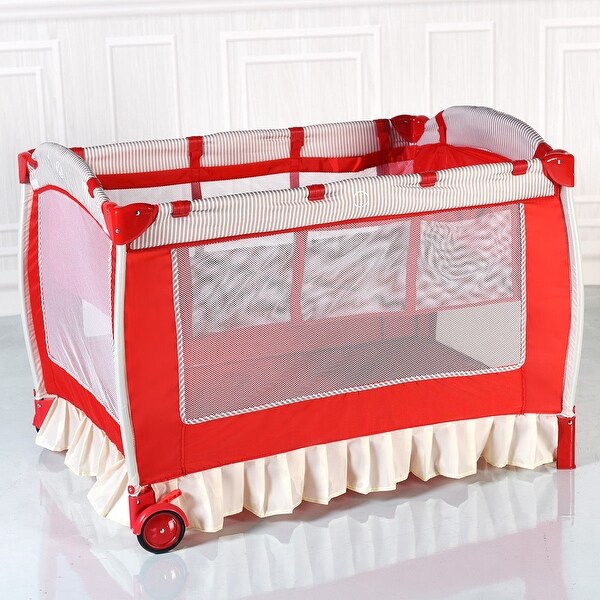 costway baby cot