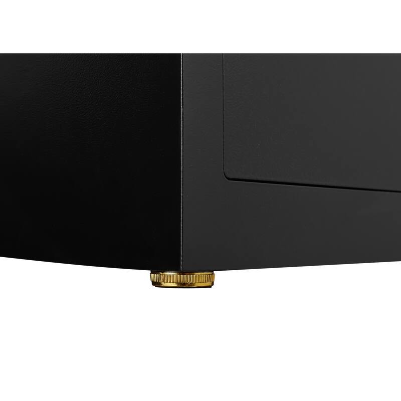 Solid Alloy Steel Office Hotel Home Safe, Security Digital Safes Box with Electronic Keypad, Spare Key, Smart Alert