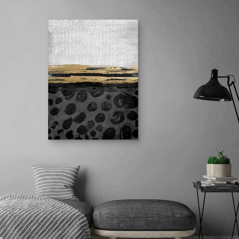Ethnic Black & White by Nikki Chu Canvas Art Print