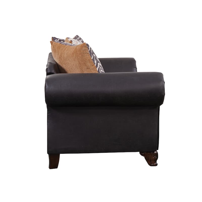 Woodhaven Furniture Prince Loveseat