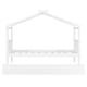 preview thumbnail 10 of 110, Creativity House Bed Twin/ Full Size Frame with Trundle for Boys Girls, Wood Platform Bed with Roof No Box Spring Needed