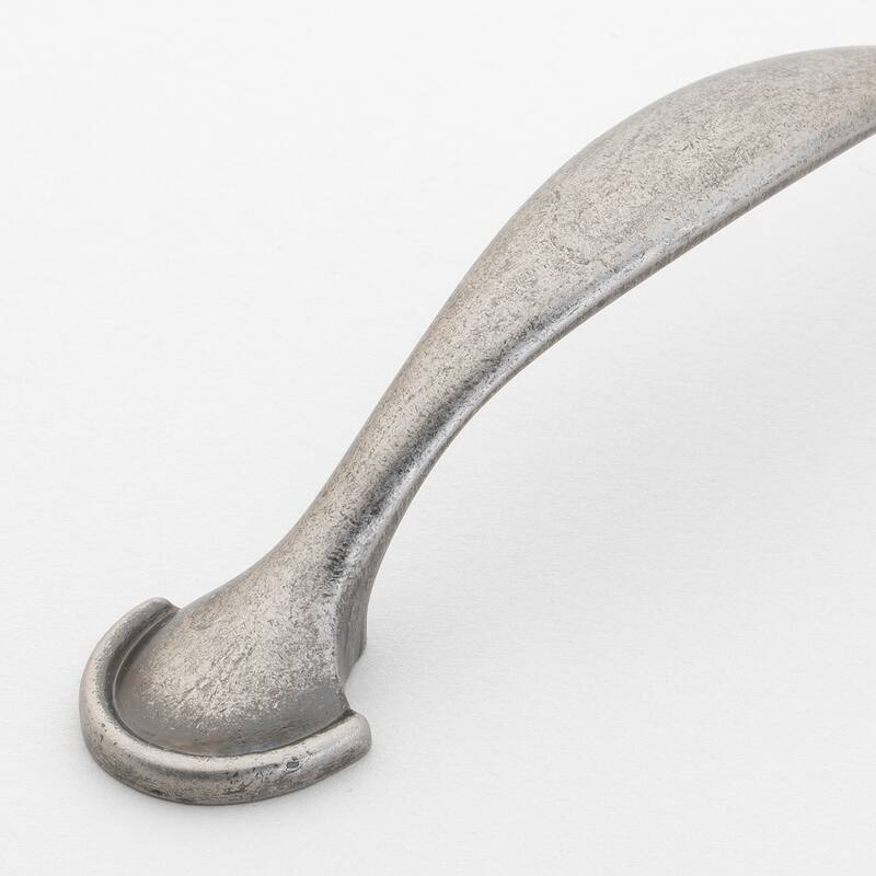 GlideRite 5-Pack 3 in. Center Weathered Nickel Arch Cabinet Pulls - Weathered Nickel