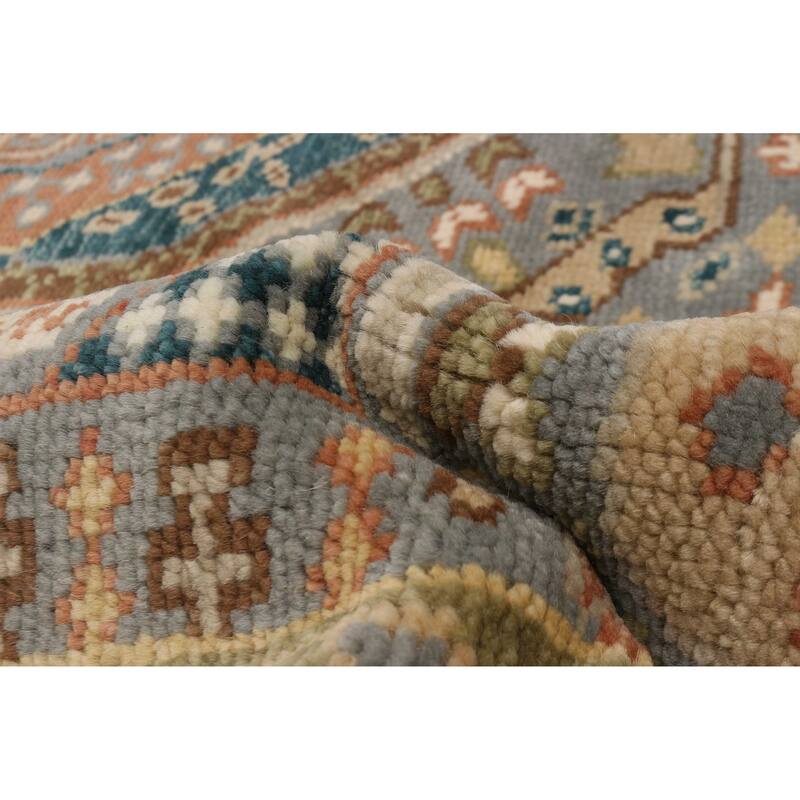 ECARPETGALLERY Hand-knotted Jules Serapi Grey Wool Rug - 8'0 x 10'0