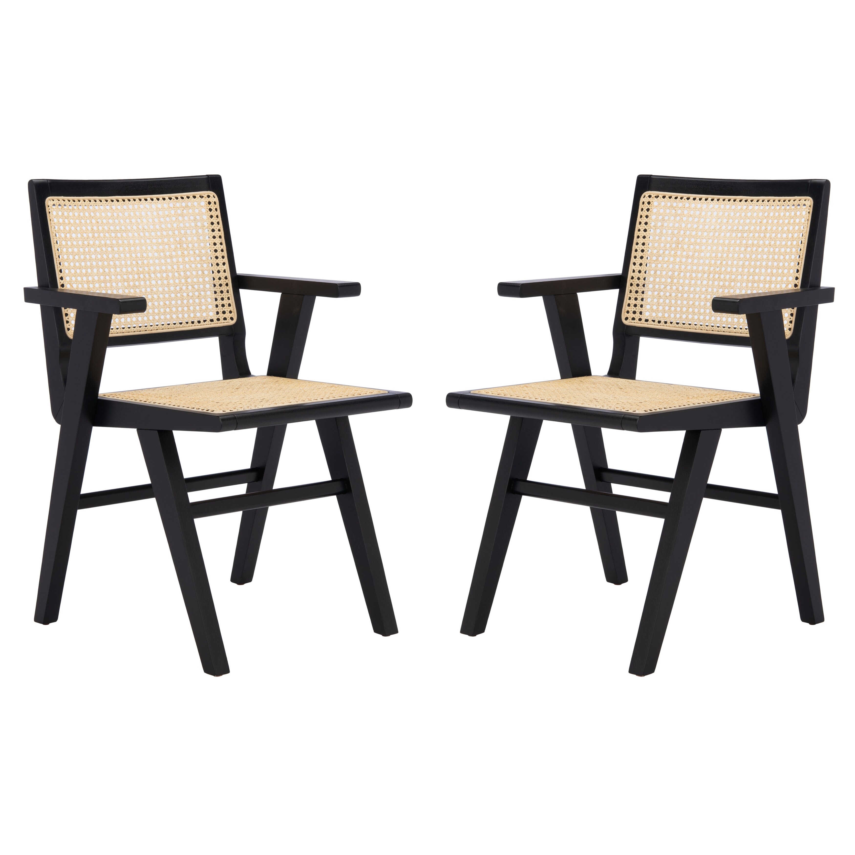 Hattie french cane deals dining chair safavieh