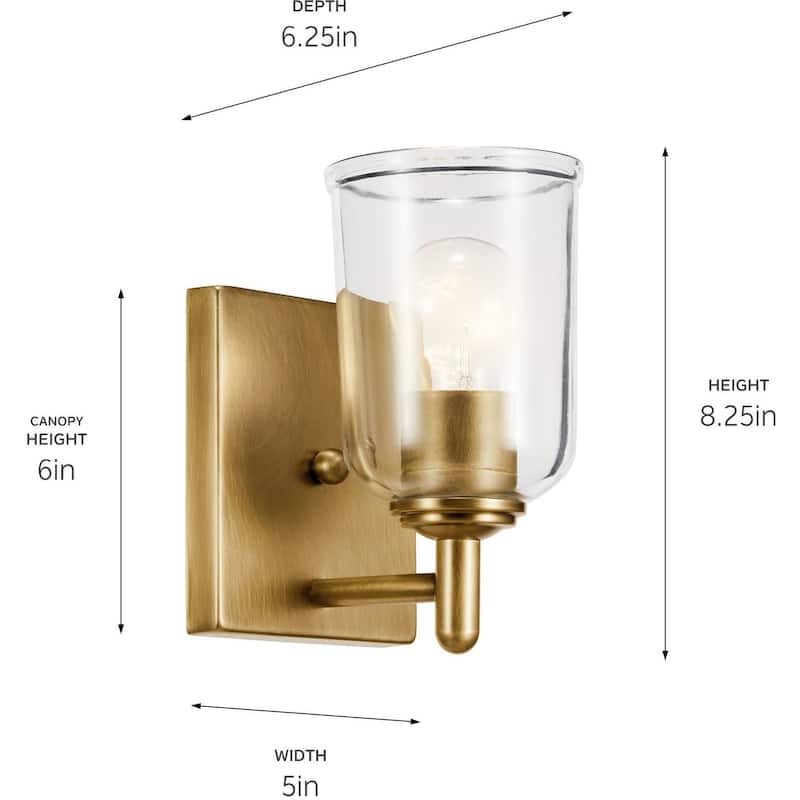 Kichler Shailene 1 Light Wall Sconce